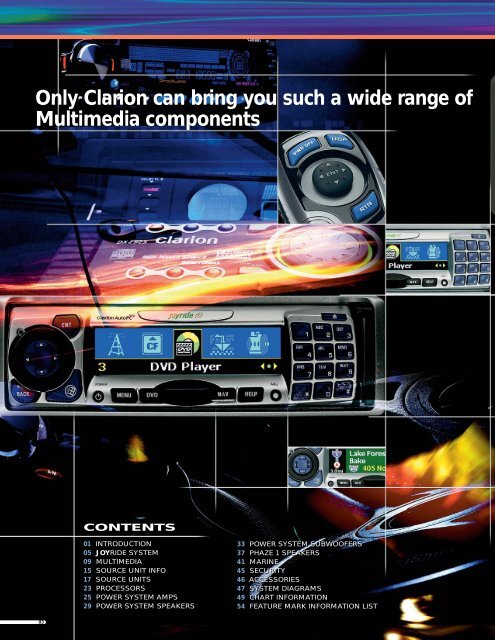 Clarion's Ultimate Mobile Entertainment Systems - Ed and Helen ...
