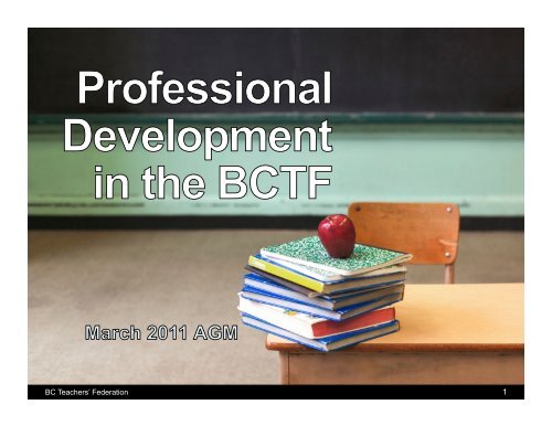 Professional Development in the BCTF