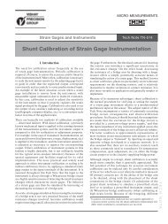 Shunt Calibration of Strain Gage Instrumentation - Intertechnology