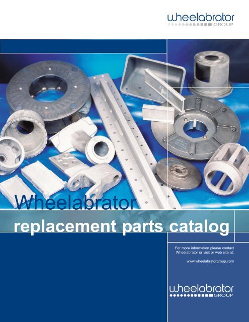 Replacement parts catalog - Soluciones totales para la fundición