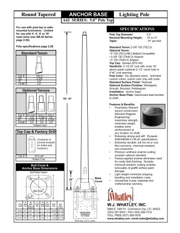 poles arms bases dals lighting inc