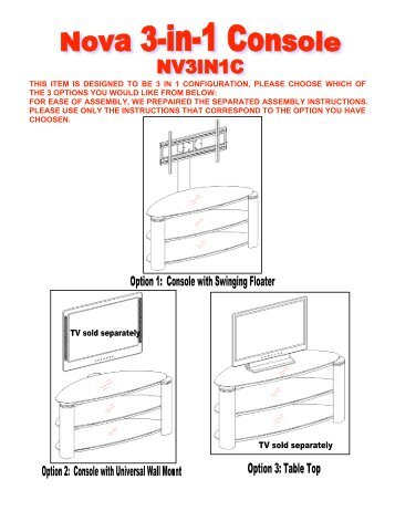 Assembly Instructions - Whalen Style