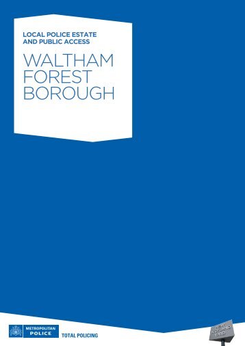 WALTHAM FOREST BOROUGH - Greater London Authority