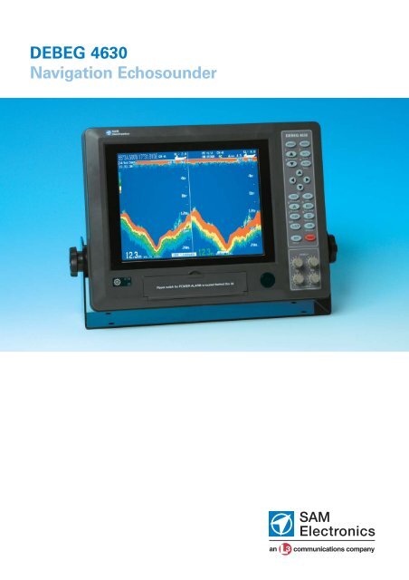 DEBEG 4630 Navigation Echosounder - Themys