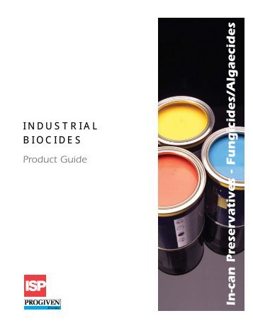 Industrial Biocides Brochure - New Charts
