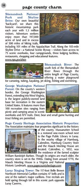 Canoe - Luray-Page County Chamber of Commerce