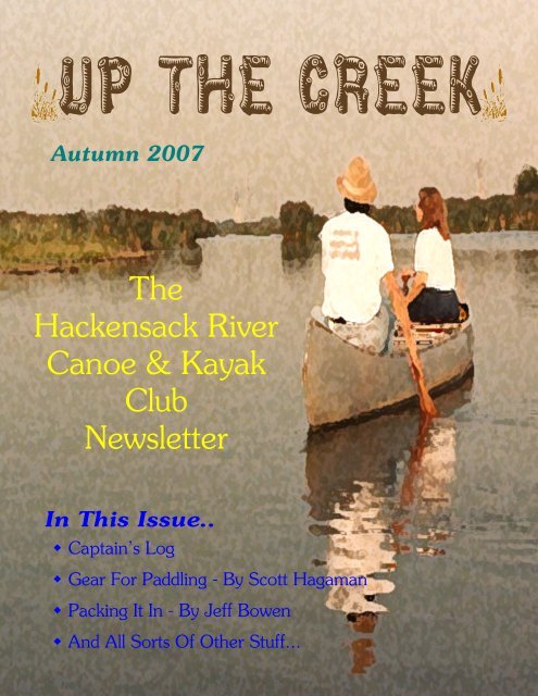 The Hackensack River Canoe & Kayak Club Newsletter