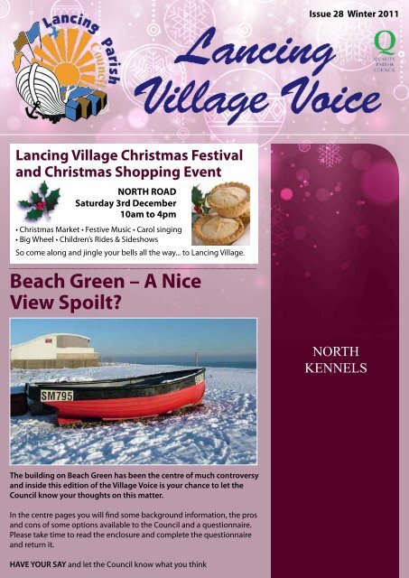 Beach Green – A Nice View Spoilt? - Lancing Parish Council