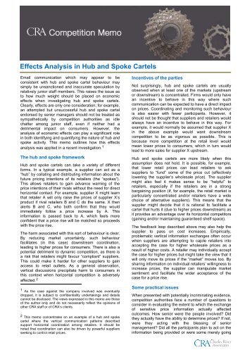 an analysis of cartel an analysis of cartel