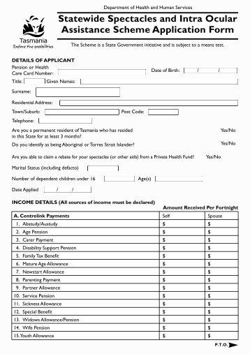 Statewide Spectacles and Intra Ocular Assistance Scheme ...