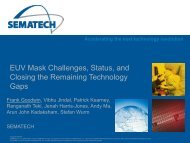 EUV Mask Challenges, Status, and Closing the ... - ieuvi.org