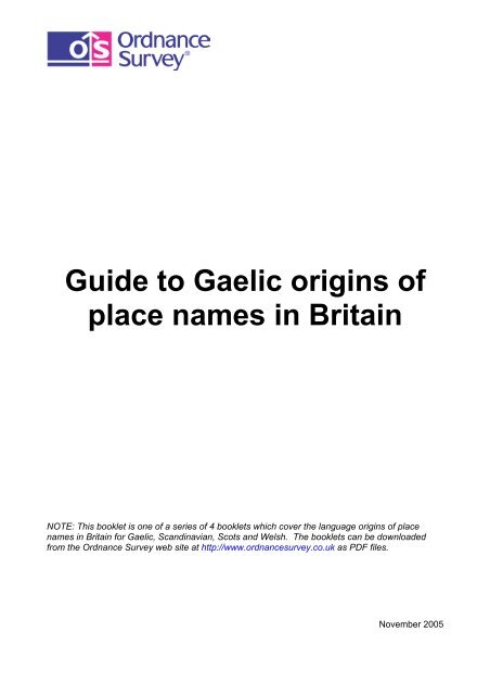 guide-to-gaelic-origins-of-place-names