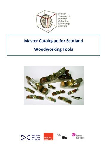 Master Catalogue for Scotland Woodworking Tools - STICK