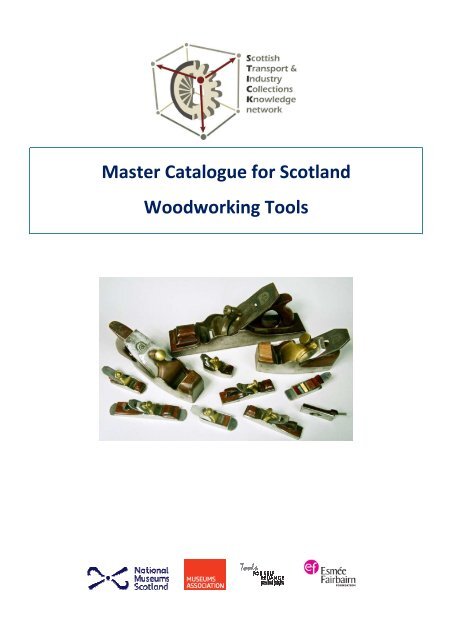 Master Catalogue For Scotland Woodworking Tools Stick