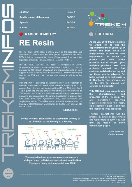 RE Resin - TrisKem International