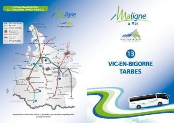 VIC-EN-BIGORRE TARBES 13 - Transports Maligne