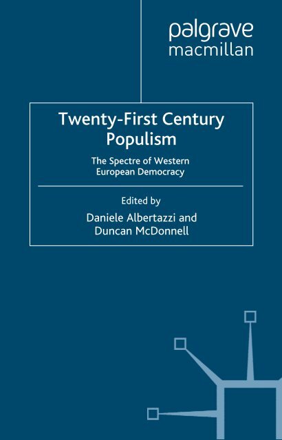 Twenty-First Century Populism: The Spectre of Western European ...