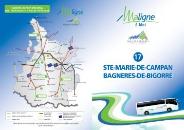 Sainte Marie de Campan - Bagnères de Bigorre - Transports Maligne