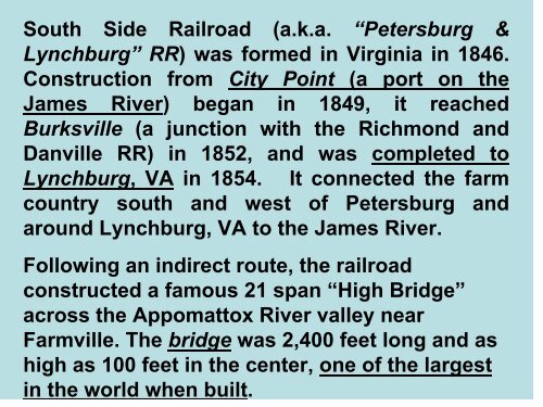 Railroad Building in Virginia (1827 to 1860) - Virginiahistoryseries.org