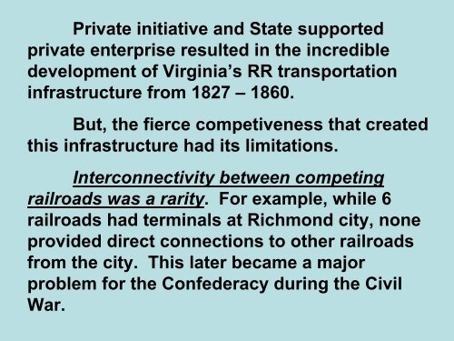 Railroad Building in Virginia (1827 to 1860) - Virginiahistoryseries.org