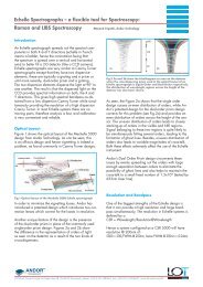 Echelle Spectrographs – a flexible tool for Spectroscopy: - L.O.T.-Oriel