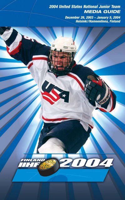04 Junior National Team Guide - USA Hockey