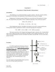 Experiment 2 Preparation of N-Butyl Bromide (1 ... - PCC