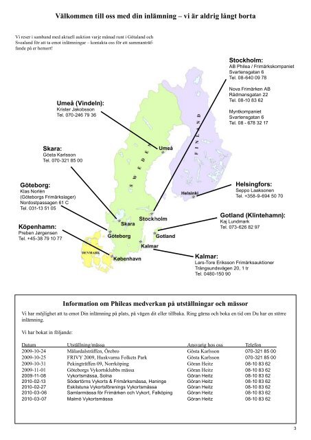 Välkommen till oss med din inlämning – vi är aldrig långt borta ...