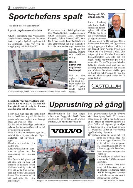 Seglarbladet nr 1 2008.pdf - GKSS