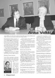 Anita Välkki - Suomen Wagner-Seura ry