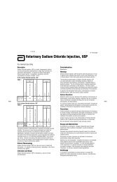 Veterinary 0.9% Sodium Chloride Injection, USP - Abbott Animal ...