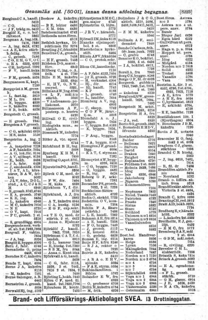 Sammanräknade taxeringsvärden, kvartersregister, husägarregister