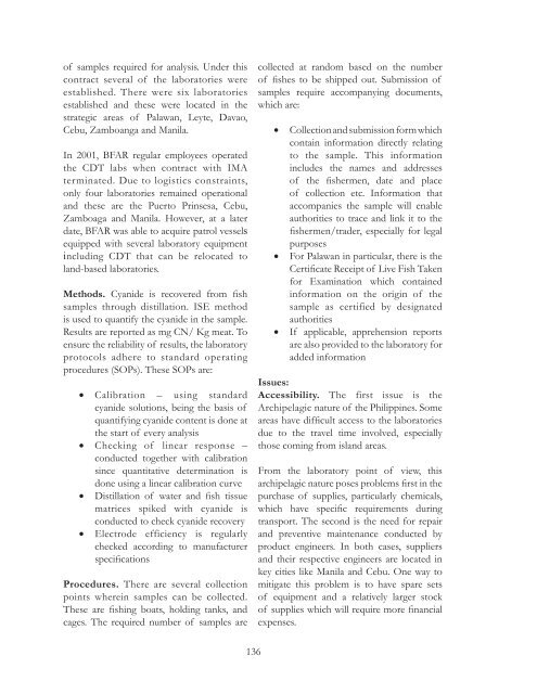 Proceedings of the International Cyanide Detection Testing Workshop