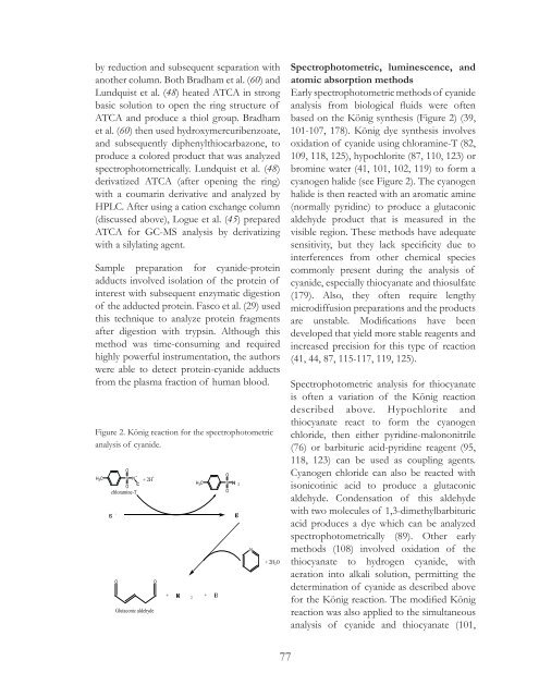 Proceedings of the International Cyanide Detection Testing Workshop