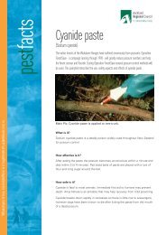 Sodium Cyanide Paste - Auckland Regional Council