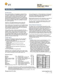 Service Guide - ITT Engineered Valves