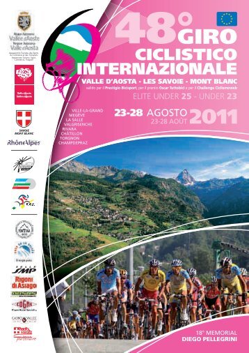 depliant 2011 - Giro Ciclistico Internazionale della Valle d'Aosta