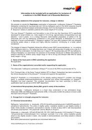 Artesunate + mefloquine fixed-dose combination