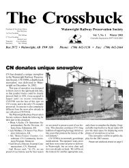 The Crossbuck - Wainwright Rail Park