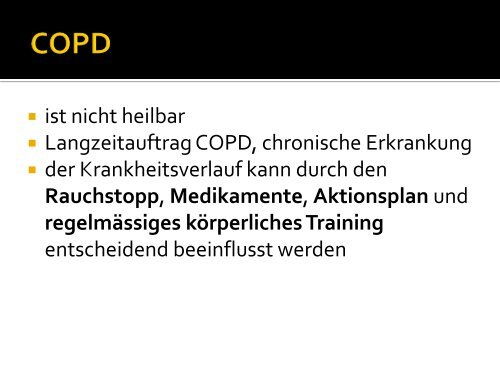 Hilfe! Ein Patient mit COPD im Trainingsraum