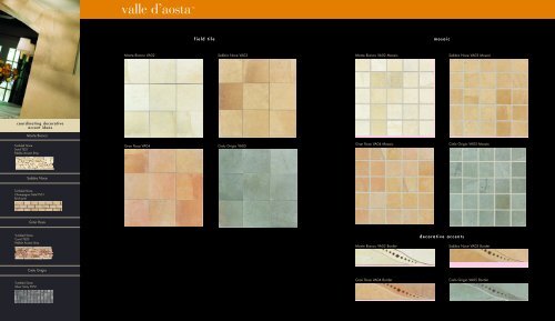 valle d'aosta™ - Products - Daltile