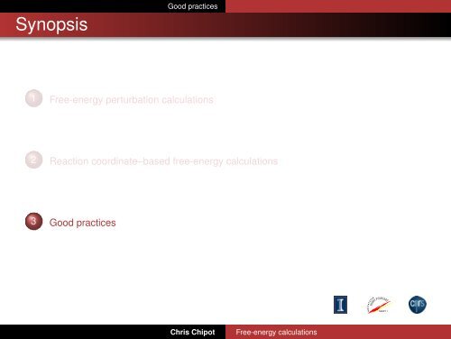 Free-energy calculations - Theoretical Biophysics Group