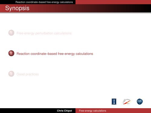 Free-energy calculations - Theoretical Biophysics Group