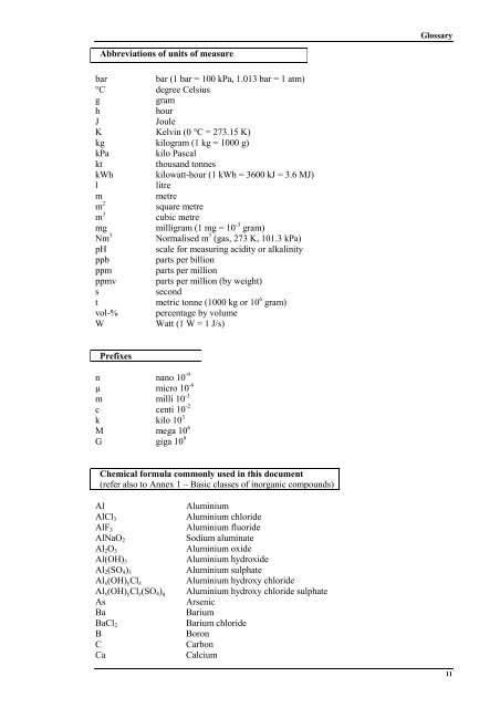 Additional Information submitted during the information exchange on ...