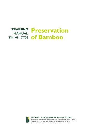 MANUAL PRESERVATION BOOK - bamboo (nmba)