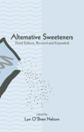 Title: Alternative Sweeteners