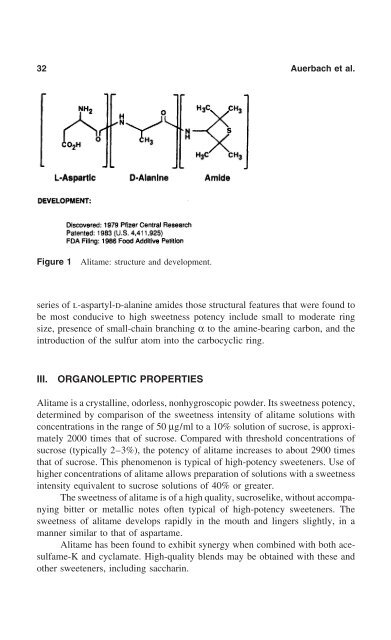 Title: Alternative Sweeteners