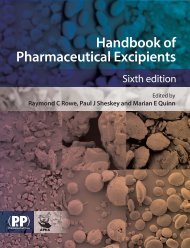 Handbook of Pharmaceutical Excipients