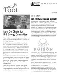 New Co-Chairs for IPG Energy Committee Ban 1080 and Sodium ...
