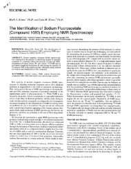 The Identification of Sodium Fluoroacetate (Compound 1080 ...